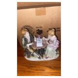 Couple playing cards, Brins, Pittsburgh, PA