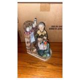 Woman, crocheting, Brin