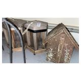 3 Bird Feeders