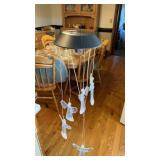 Lighted angles wind chime. Needs clanger