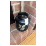 Metal candle decoration