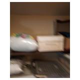 Crafts & materials top shelf