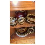 Brown drip glaze, iron stone iron stone