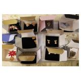 Avon earrings and pins jewelry lot