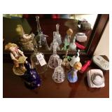 Figurine, bells, flashlight & timers