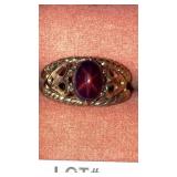 Sterling Linde star ring