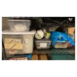 Christmas Items on Second Shelf