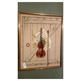 Needlepoint wall hanging