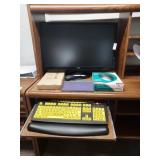 Moniter with contents