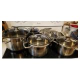Gourmet Chef  10 piece cookware set