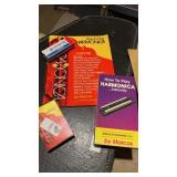 Harmonica and teaching supplies