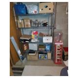 Metal shelf no contents