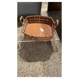 Basket and tray