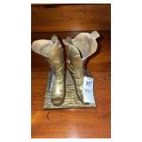 Brass Cowboy Boots