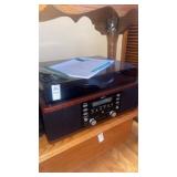 TEAC turntable with stereo cd player