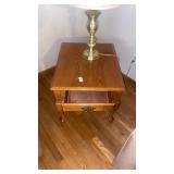 Wooden end table