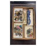 Lot of Pins Brooches and Costume Jewelry