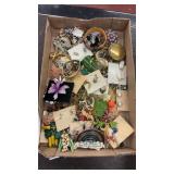 Tray Lot of Assorted Costume Jewelry