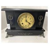 Vintage New Haven Mantel Clock 12in