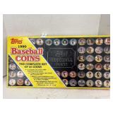 1990 topps baseball coins set