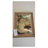 Vintage framed photo