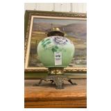 Base of Floral Oil Lamp