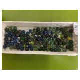 Small box of marbles a few uranium