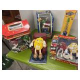 Box lot of M&M toys