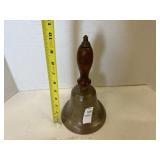 Antique Brass School Bell