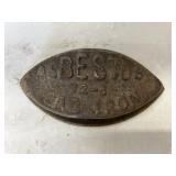 Antique sad iron