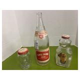 Behind bottling Co/Royal Crown bottle. Snow Crest