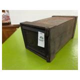 Security safe cast-iron 6x10x10 inches