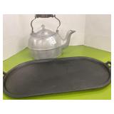 19 inch Cast Iron griddle and Erie No8 aluminum