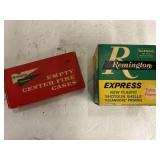 Vintage Remington empty box + Remington Shells