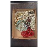 Tray Lot of Assorted Costume Necklaces