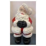Ceramic Santa 19 ï¿½ tall