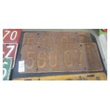 2 Pennsylvania license plates