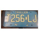 N.j license plate