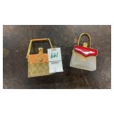 Lot of 2 Small Purse Perfume Bottles
