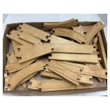 Wooden Toy Train Tracks