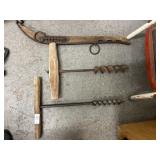 Antique Yoke + hand drills