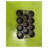 Griswald cast-iron muffin pan number 10