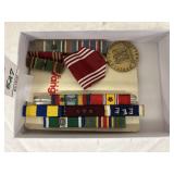 Military ribbon metals