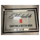 Michelob Heavy Glass Wall Sign/ Mirrored