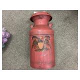 Sanitary Milk/Cream Can 20in h x 10.5in w