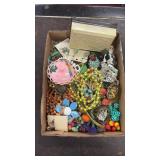 Tray Lot of Assorted Costume Jewelry