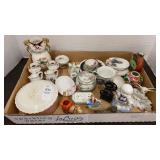 Porcelain figures & miniatures - variety of- tray