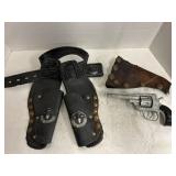 Lone Ranger Holsters+ Leather Holster + toy