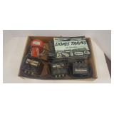 3 Lionel transformers, wasp electric motor, and