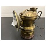 Vintage Autolite carbide miners lamp